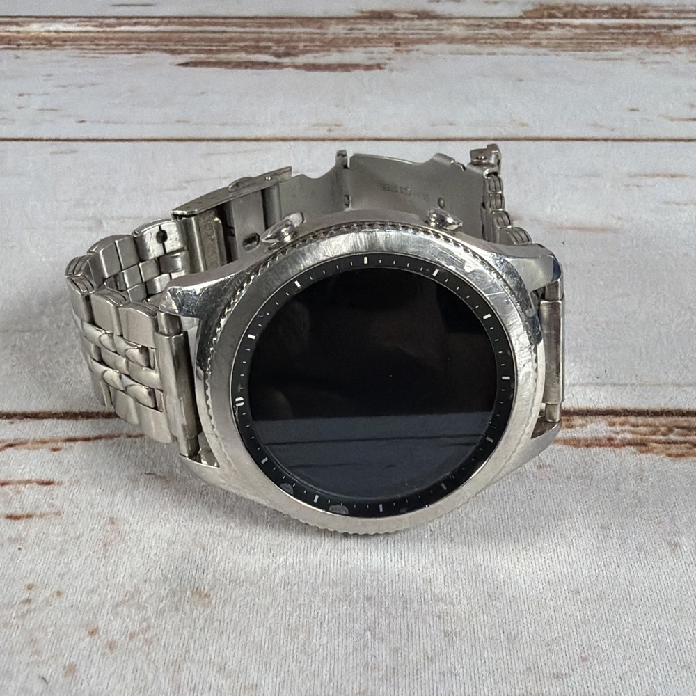 Samsung Gear S3 Classic 46mm Smart Watch Silver Stainless Steel